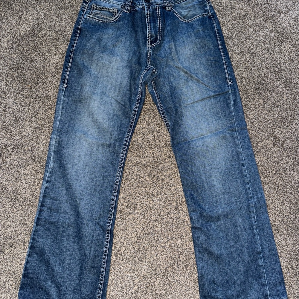 B. Tuff Jeans Men’s 33x32 but hemmed to 30 length EUC